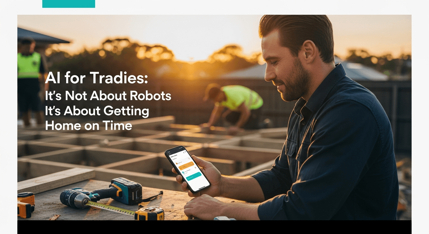 AI for Tradies: Stop Quoting at Night & Get Home Early