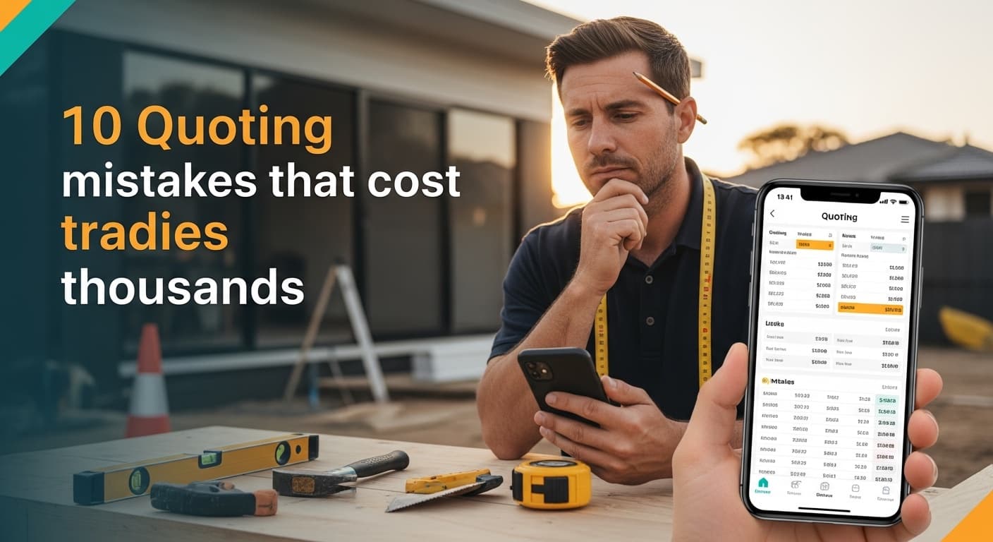 10 Quoting Mistakes Costing Aussie Tradies Thousands (And How to Fix Them)
