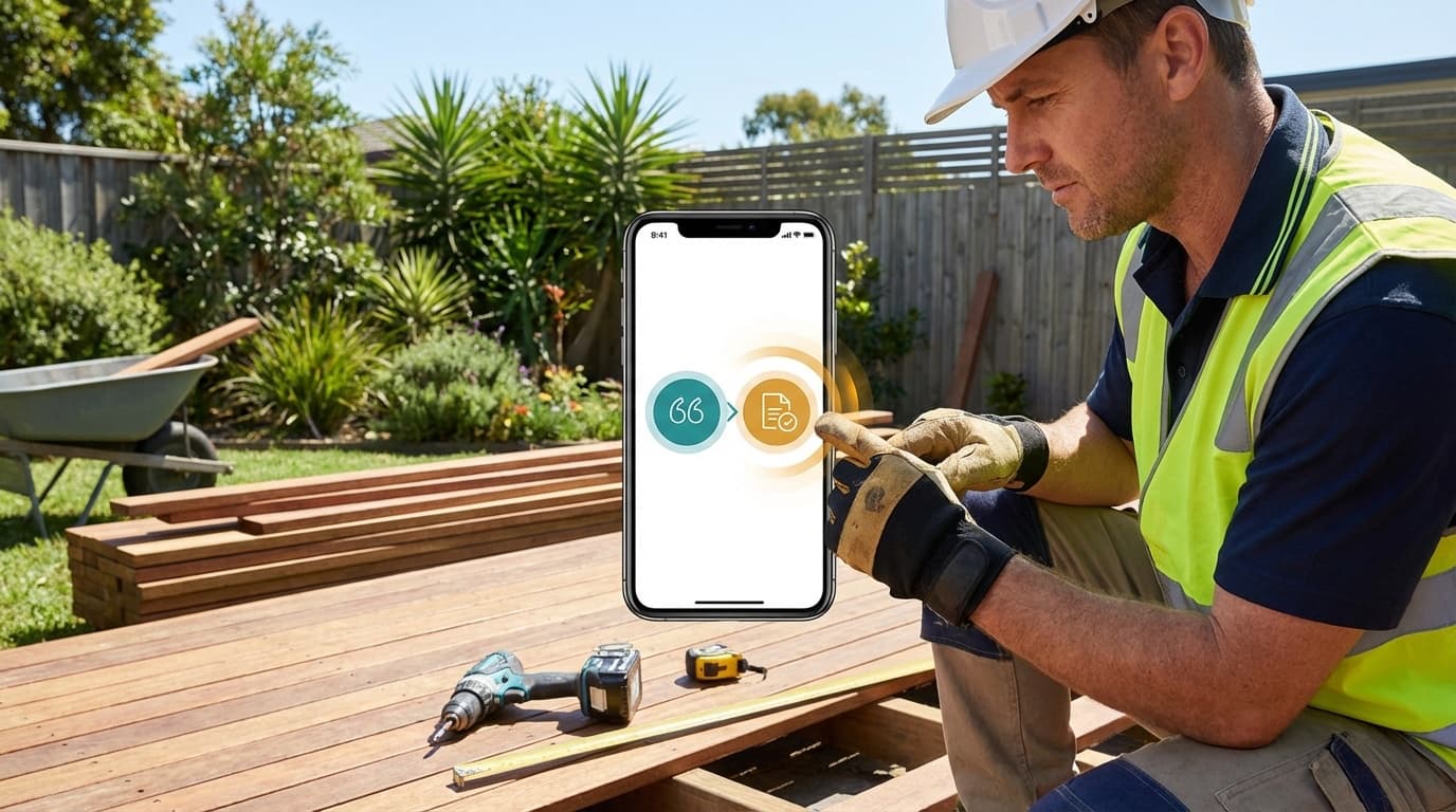 Quote to Invoice in One Tap: Stop Double-Handling Your Paperwork